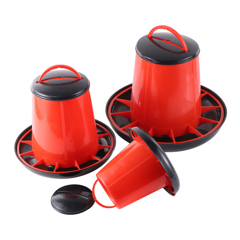 1,5kg/3kg/6kg kvaliteetne kana automaatsöötja vuttide tuvisöötja kanade söötmisämber kodulindude loomade söötmise tööriistad 1 tk