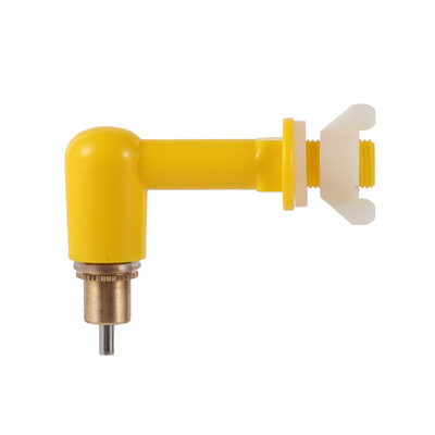 10 Komplekts Jauns Vistas dzirdinātāja sprauslas Dzērāji Paipalu Cāļi Tītari Pīles Mājputni Laistīšanas sprauslas Necaurlaidīgas automātiskās atsperes tips