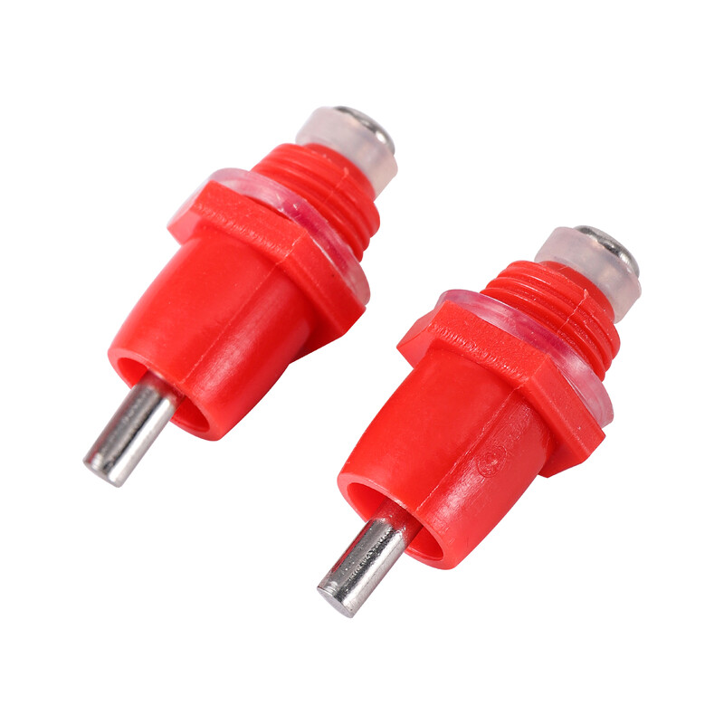 10 Komplekts Jauns Vistas dzirdinātāja sprauslas Dzērāji Paipalu Cāļi Tītari Pīles Mājputni Laistīšanas sprauslas Necaurlaidīgas automātiskās atsperes tips