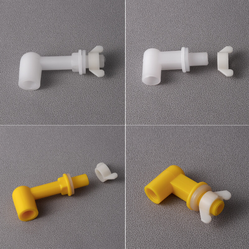 10 Komplekts Jauns Vistas dzirdinātāja sprauslas Dzērāji Paipalu Cāļi Tītari Pīles Mājputni Laistīšanas sprauslas Necaurlaidīgas automātiskās atsperes tips