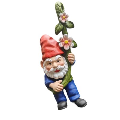 Patuljak od ratana Spavaća soba Dvorište Vrt Statua Viseća žardinjera Posuda za biljke Viseći akcenti Dekoracije Blagdanski suveniri za prijatelje