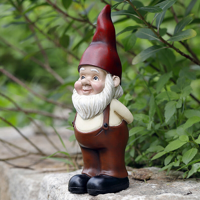 Kerti törpék szobrok Udvari dekorációk kültéri kerti dekorációk, törpék kerti szobrok, terasz, füves díszek, ajándékok nőknek