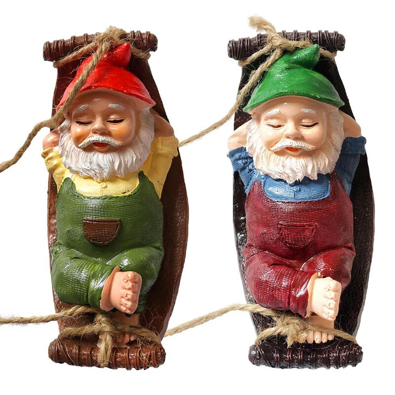 Vanjski privjesak od smole Bijela brada Starac Farmer Patuljak s nogama Vrtlarstvo Vrt Kućni ukras za automobil Rukotvorine Poklon