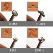 1kom Alat za žigosanje kože Metalni alat za bušenje Pečat Voštani kožni pečati za rukotvorine