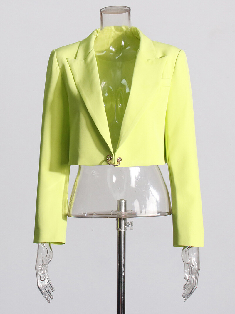 Női nadrágkosztümök 2024 őszi, egygombos rövid blézerkabát, magas derekú, laza, alkalmi hosszú, egyenes nadrág, kétrészes készletek új