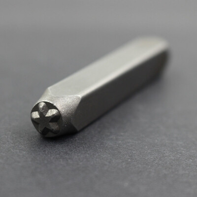 1 τεμ. δερμάτινη σφραγίδα από ανθρακούχο χάλυβα διάτρηση εργαλείο διάτρησης DIY μεταλλική σκάλισμα δερμάτινη χειροτεχνία σφραγίδα διάτρησης κοσμήματα καλουπιών εκτύπωσης