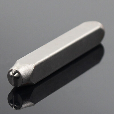 1 τεμ. δερμάτινη σφραγίδα από ανθρακούχο χάλυβα διάτρηση εργαλείο διάτρησης DIY μεταλλική σκάλισμα δερμάτινη χειροτεχνία σφραγίδα διάτρησης κοσμήματα καλουπιών εκτύπωσης