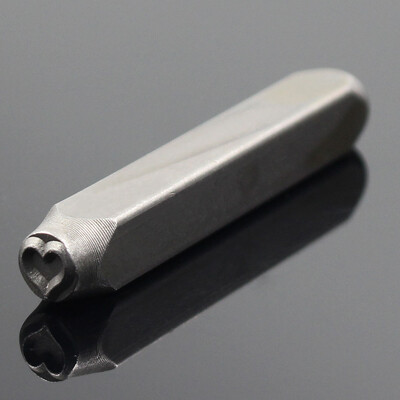 1 τεμ. δερμάτινη σφραγίδα από ανθρακούχο χάλυβα διάτρηση εργαλείο διάτρησης DIY μεταλλική σκάλισμα δερμάτινη χειροτεχνία σφραγίδα διάτρησης κοσμήματα καλουπιών εκτύπωσης