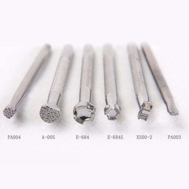 Praktiski drukāšanas rīki Ādas amatniecības roku darbs grebšanas rīks Statīšanas ierīces Izturīgas ādas reljefa veidne DIY