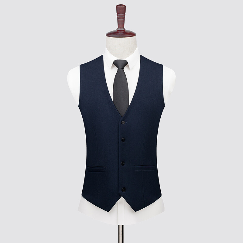 Vrhunsko vuneno odijelo (odijelo + prsluk + hlače) Muško poslovno ležerno modno tencel odijelo Vjenčanica za mladenku Trodijelni set