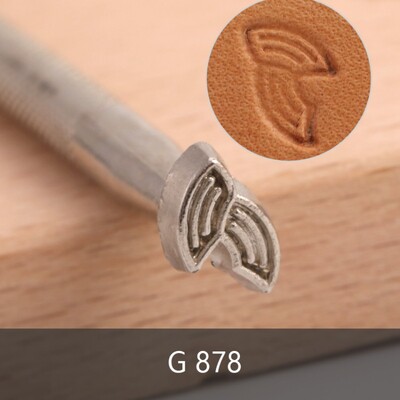 Biljno štavljena koža Graviranje Utiskivanje Legirana bušilica DIY Kožni obrti Utiskivanje teksture Ukrasni ručno rađeni dodaci