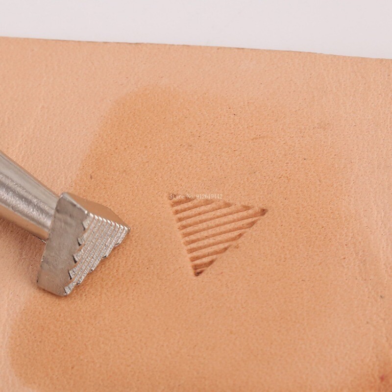 Biljno štavljena koža Graviranje Utiskivanje Legirana bušilica DIY Kožni obrti Utiskivanje teksture Ukrasni ručno rađeni dodaci