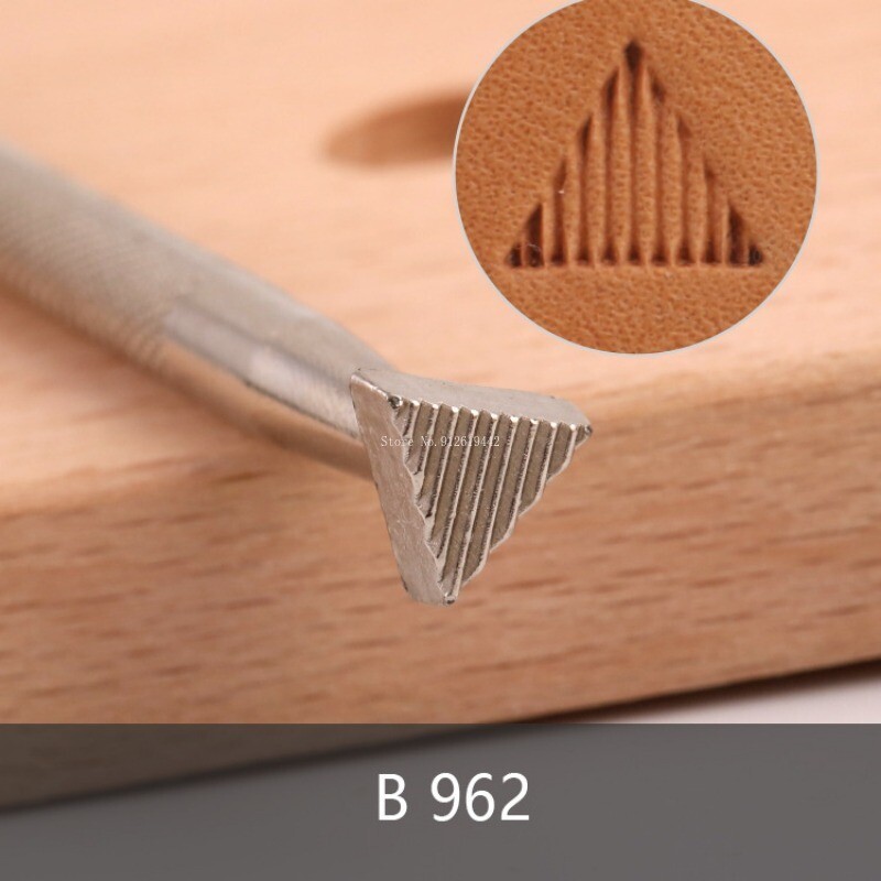 Biljno štavljena koža Graviranje Utiskivanje Legirana bušilica DIY Kožni obrti Utiskivanje teksture Ukrasni ručno rađeni dodaci