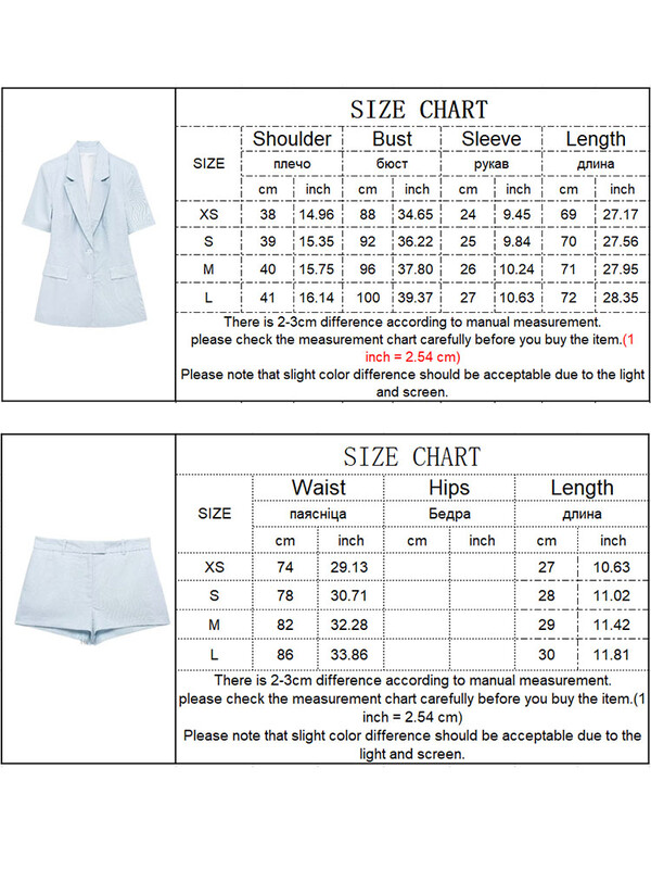 TRAF 2 piese Blazer solid pentru femei Costume scurte 2024 Noua moda paltoane crestate cu un singur piept Pantaloni scurti cu fermoar tinute pentru dama de birou