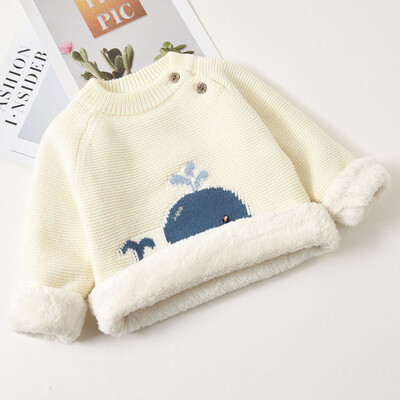 MILANCEL 2023 Nove zimske dječje veste Krznena podstava Pulover od debljeg flisa Dječja odjeća