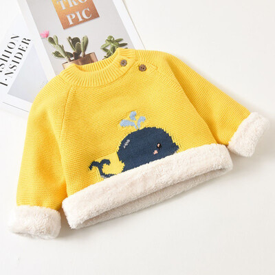 MILANCEL 2023 Nove zimske dječje veste Krznena podstava Pulover od debljeg flisa Dječja odjeća