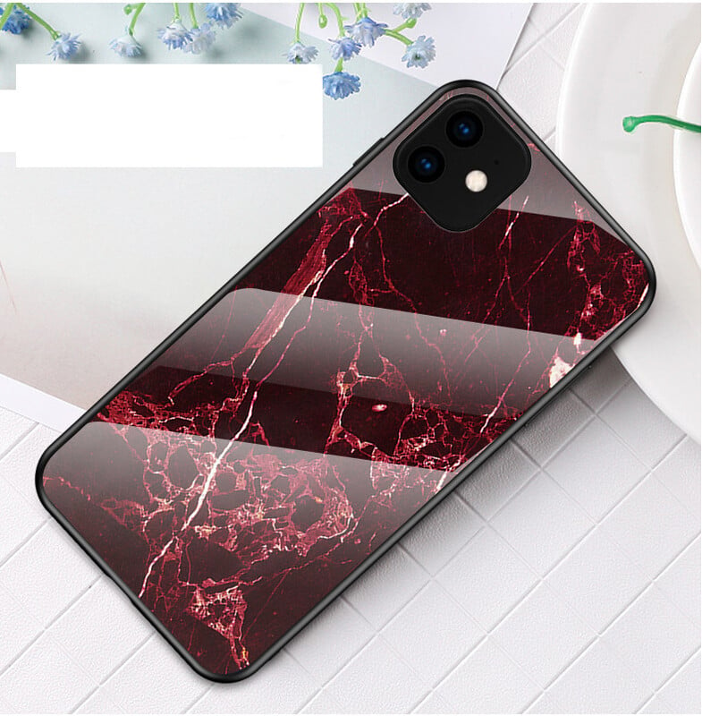 Xiaomi 13Pro glass mobile phone case marble pocoX5 suitable for redmi note12 protective cover 11K60 for men and women