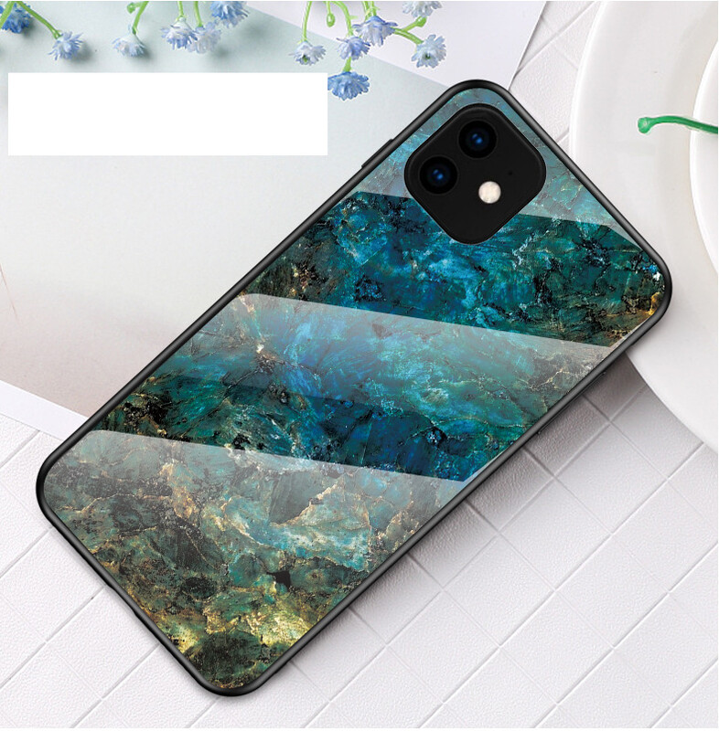 Xiaomi 13Pro stikla mobilā tālruņa maciņš marmora pocoX5 piemērots redmi note12 aizsargvāciņam 11K60 vīriešiem un sievietēm