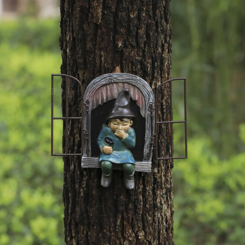 Ukrasi Dekoracija kipova Vanjski obrt Ukrasi Ukrasi za vrtne patuljke Ukrasi od smole patuljaka Vrt zanata