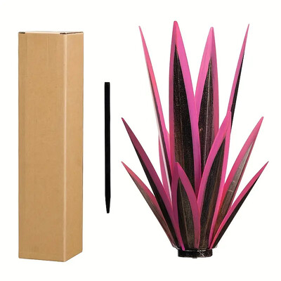 Metāla agaves mākslīgā tekila ainava skulptūra DIY metāla agaves augs mājas dekorēšana zemniecisks ar rokām apgleznotas