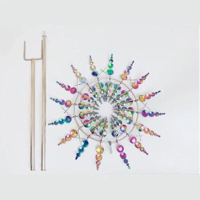 Metāla rotējošas 3D vējdzirnavas