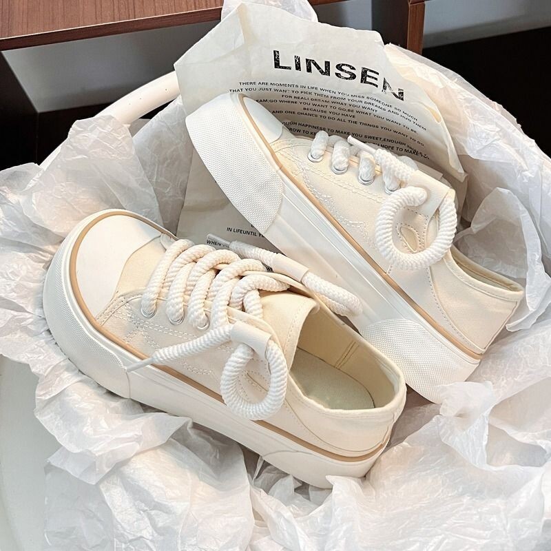 Visoka platforma Ružičasta slatka ženska obuća na vezanje Kawaii crne ženske cipele Luksuzne 2024. Nova urbana dnevna rutina Proljetna korejska A