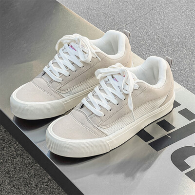 Platnene tenisice Ženske ravne cipele Proljeće Jesen Cipele s platformom Ženske tenisice na vezanje Ženske vulkanizirane cipele