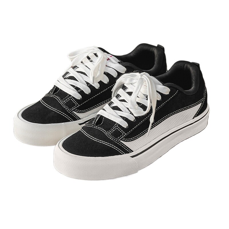 Platnene tenisice Ženske ravne cipele Proljeće Jesen Cipele s platformom Ženske tenisice na vezanje Ženske vulkanizirane cipele