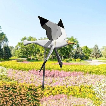 1τεμ Seagull Windmill Ornaments Flying Bird Series Windmill Wind Grinders For Garden Decor Stakes Wind Spinners Garden Pati S0R1