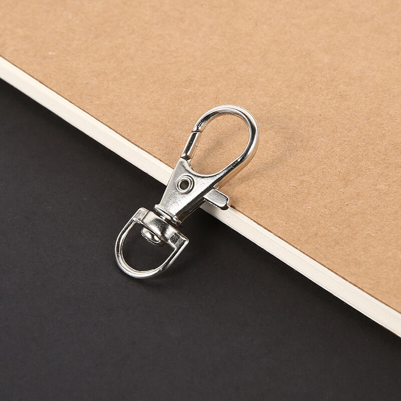 25 komada Okretna kopča za jastoge Okretni privjesci za ključeve od nehrđajućeg čelika, kopča, prijenosni karabin za nakit Diy rukotvorine Lanci za štene