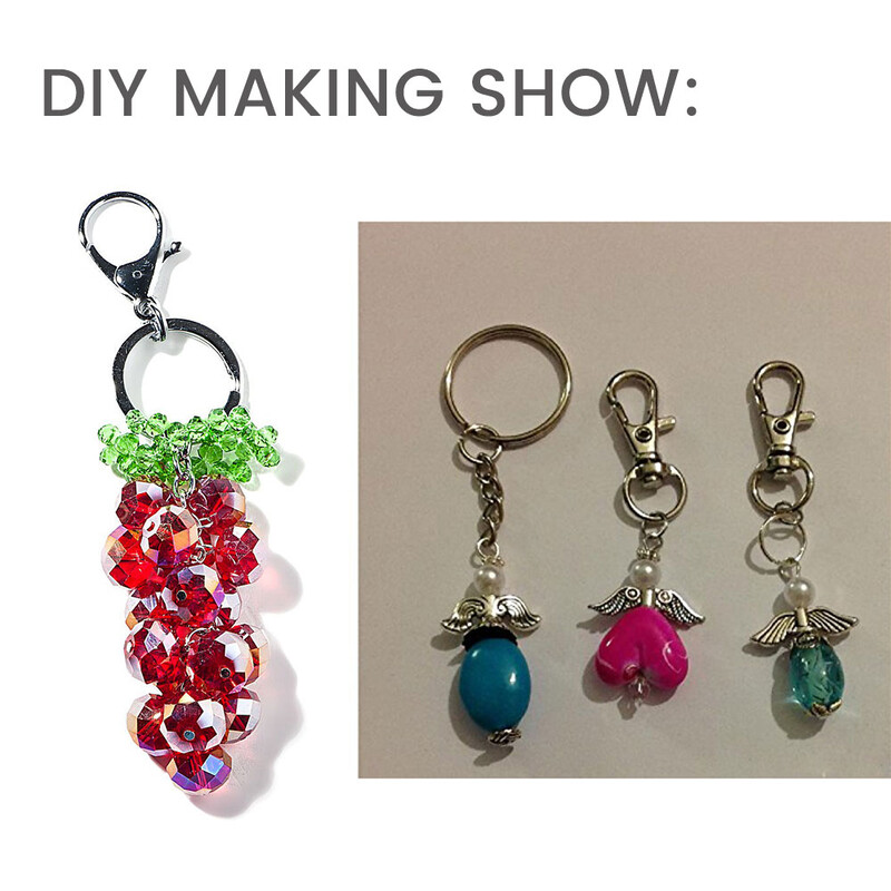 25 komada Okretna kopča za jastoge Okretni privjesci za ključeve od nehrđajućeg čelika, kopča, prijenosni karabin za nakit Diy rukotvorine Lanci za štene