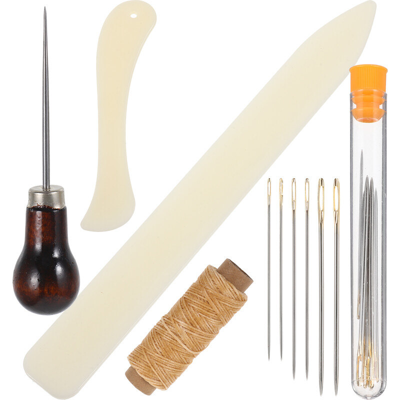 Εργαλεία σετ βιβλιοδεσίας Εργαλεία ραπτικής Κιτ εργασίας χειροτεχνίας Εγχειρίδιο βιβλιοδεσίας και κιτ πλαστικών συρμάτων για αρχάριους