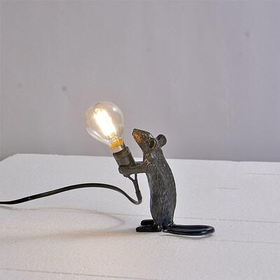 Ziemeļvalstu mājas istabas USB peles lampa LED nakts lampa galddatora nakts nakts gaisma Mājas istabas dekors Apgaismojums Galda lampa Galda lampas kulons