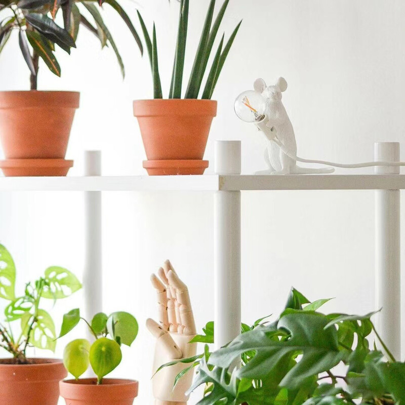 Nordic Home Camera USB Mouse Lampă LED Noapte Lampă de Noptieră Noptieră Noptieră Decor pentru cameră Iluminat Lampă de birou Lampă de masă Pendant