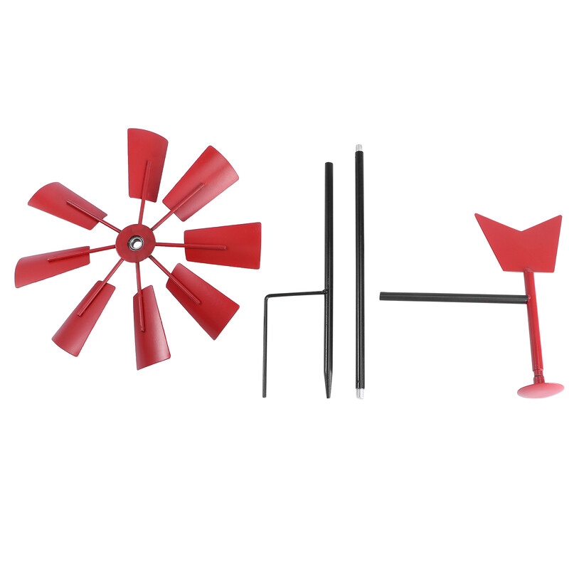 Vas szélmalom udvar Winnower kerti dísz a szabadban Forgó szélmalom Pasztorális Plugin Kerti Park dekoráció