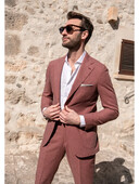 2-dijelna formalna jednoredna odijela s reverom za muškarce, uski kroj, elegantna poslovna uredska ležerna odjeća, smoking za vjenčanje mladoženje