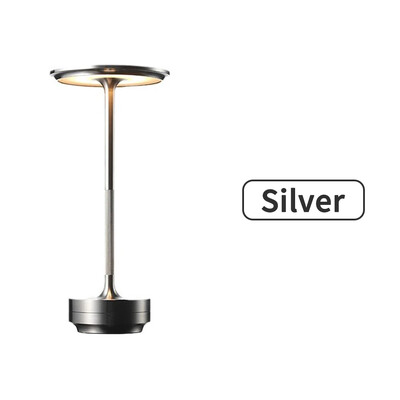 Egyszerű C típusú töltő LED asztali lámpa 3 színű érintőkapcsolóval szabályozható retro asztali lámpa Hálószoba Étterem Bár Klub dekor lámpa