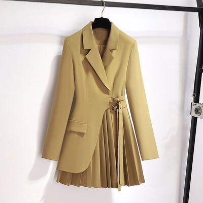 Nagy női ruházat, 2024. ősz, új divat, sokoldalú temperamentum öltöny dzseki alkalmi nadrág temperamentum kétrészes szett