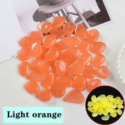 25/50/100kom Sjaj u tami Vrt Šljunak Kamenje za šetališta Staza Terasa Travnjak Vrt Dvorište Dekoracija akvarija Svjetleće kamenje