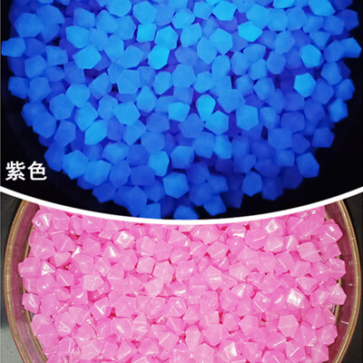 Vanjsko svjetleće kamenje svijetli u tami Vrtni kamenčići Dekoracija akvarija Šljunčane stijene Akvarij Mješavina boja Vrtlarstvo 100/200 kom