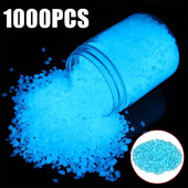 Svjetleći pijesak koji svijetli u tami Kamen Šljunak Vrt Dvorište Vanjska staza Dekoracija travnjaka Akvarij Kućni DIY Dekor 3-5 mm