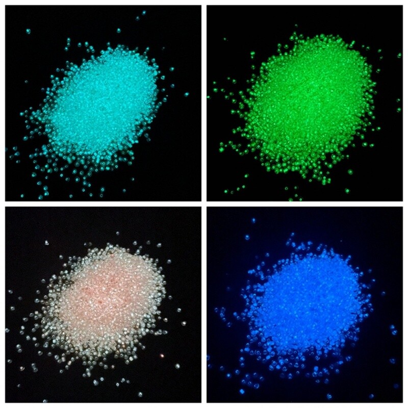 Svjetleći pijesak koji svijetli u tami Kamen Šljunak Vrt Dvorište Vanjska staza Dekoracija travnjaka Akvarij Kućni DIY Dekor 3-5 mm