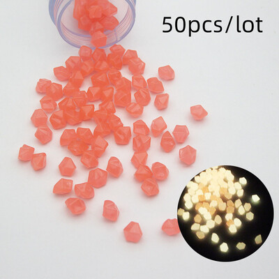 Piatră strălucește în întuneric Pietricele decorative luminoase Pietricele Decorație exterioară Pește Grădina Acvariu Decorare