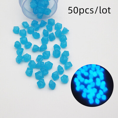 Piatră strălucește în întuneric Pietricele decorative luminoase Pietricele Decorație exterioară Pește Grădina Acvariu Decorare