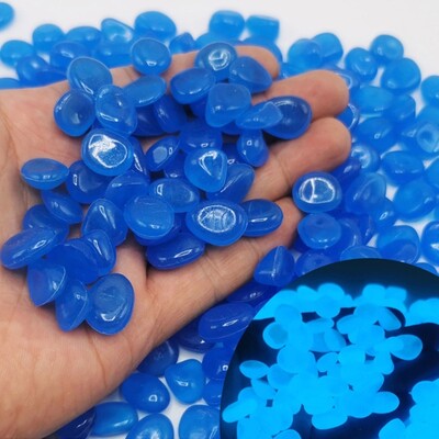 448B kültéri világító kő kertek kavicsok akvárium dekoráció természetes kristályok szikla