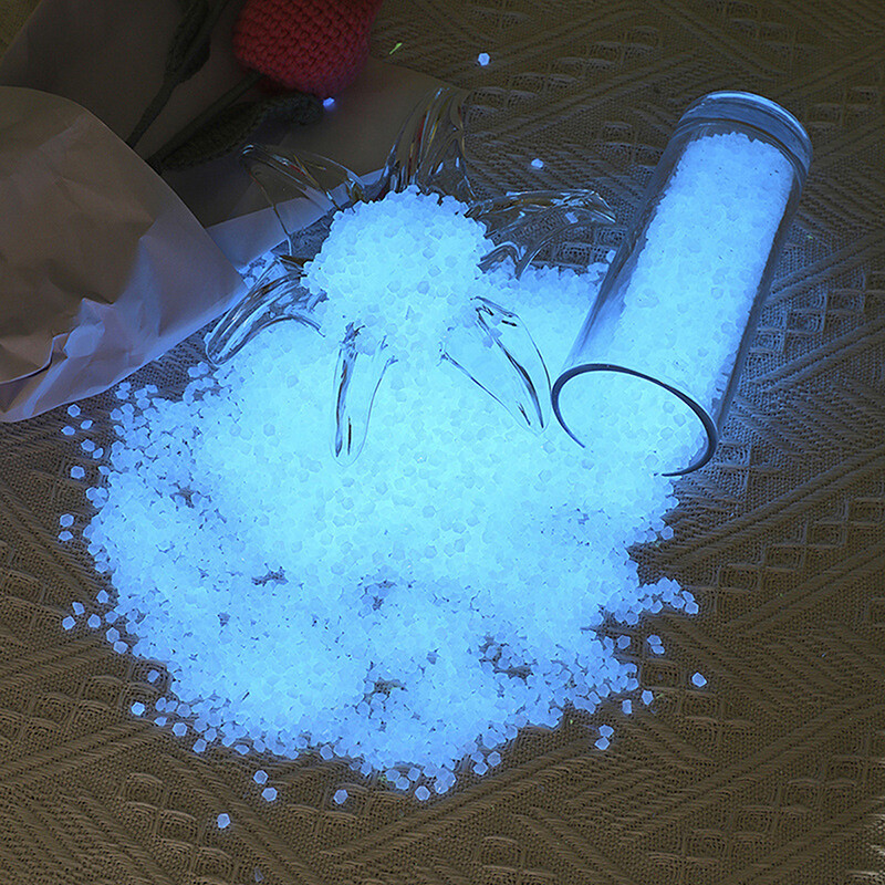 2000 buc 3-5 MM care strălucește în piatră întunecată Nisip luminos Pietriș Grădină Calea curte Peluză Patio Acvariu Acvariu Decor DIY