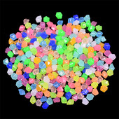 50/100/200 kom Svjetleći kamenčići Svjetleći kamenčići sjaje u svjetlećim ukrasnim kamenčićima Vanjski vrtni ukras za akvarij s ribicama