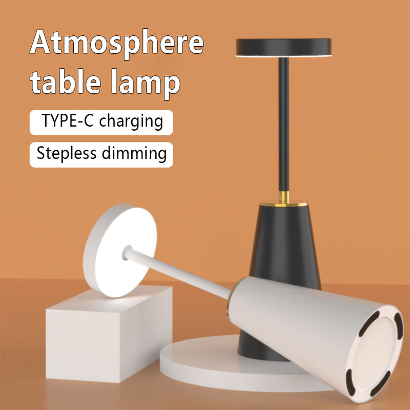 15W QI bežično punjenje LED stolna svjetiljka Punjiva stolna svjetiljka za kućni ured Poslovna studija Svjetlo za čitanje Noćna stolna lampa