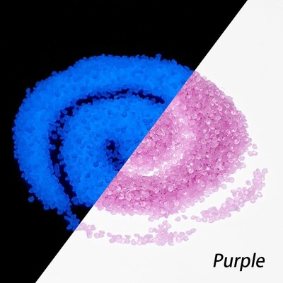 1000db/zsák Sötét kavicsban világító homok kő Otthoni kert kültéri ösvény gyep dekoráció akvárium dekor 3-5mm