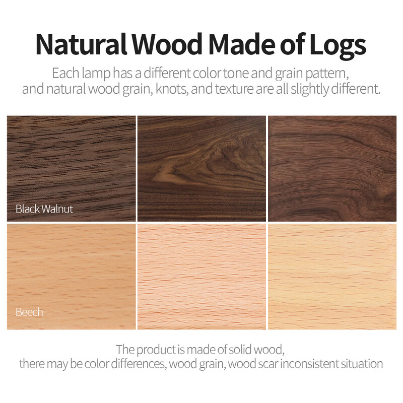 LED drvena stolna svjetiljka Odvojive grane Pladanj za pohranu Stolna svjetiljka s prigušivanjem na dodir Rotacija od 360° Polica za pohranjivanje nakita za spavaću sobu